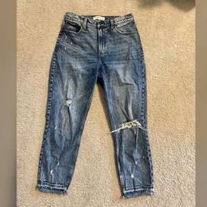 Abercrombie High Rise Mom Jeans